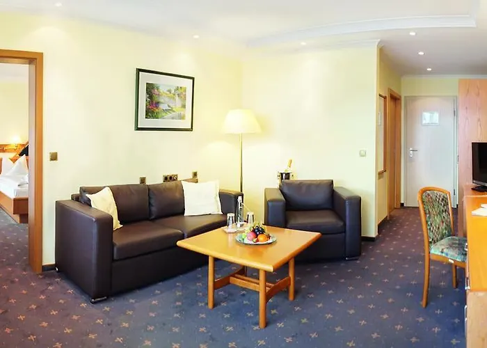 酒店 Thermenhotel Sonnenhof 巴特法兴格